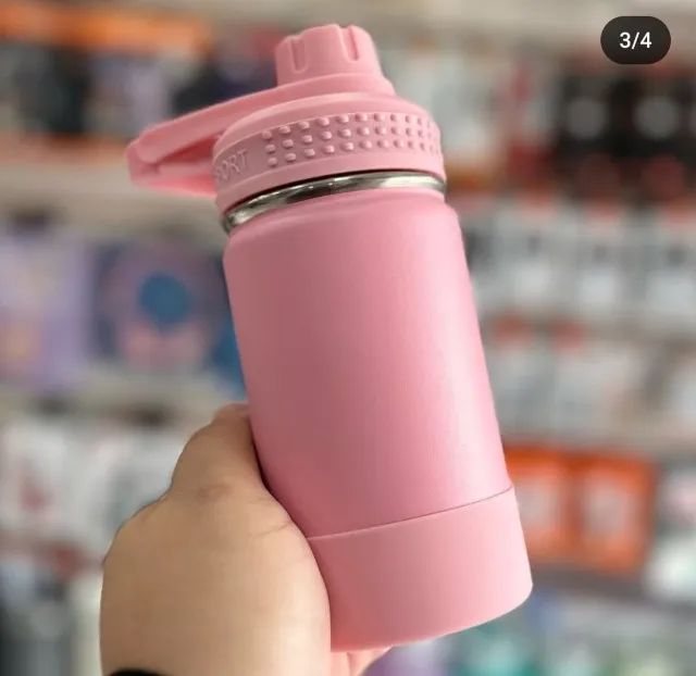 Garrafa Térmico com Protetor de Silicone no Fundo 350 ml - Foto 4