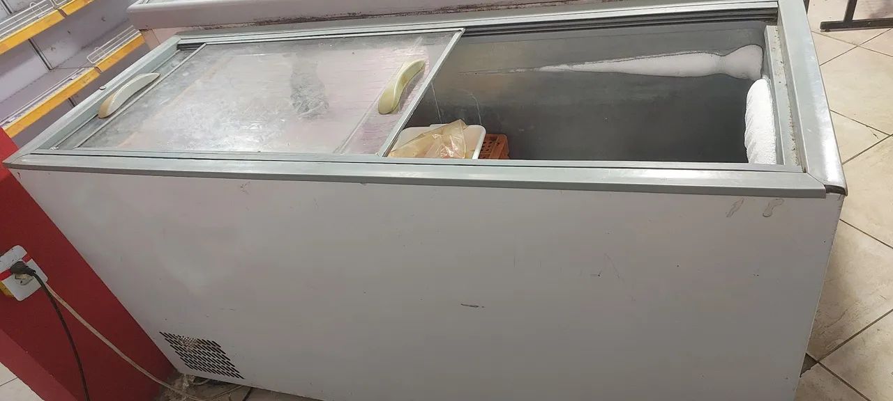 Freezer horizontal gelando. - Foto 3
