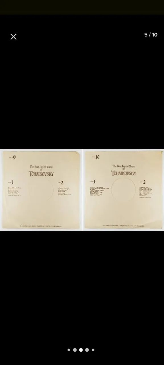 Coleção Vinil Tchaikovsky / Vinil / Disco / Instrumental - Foto 5