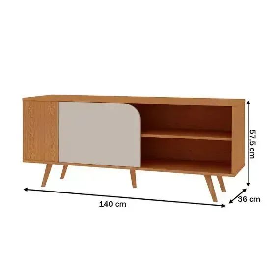 Rack orlando artely para tv até 55 polegadas - Foto 2