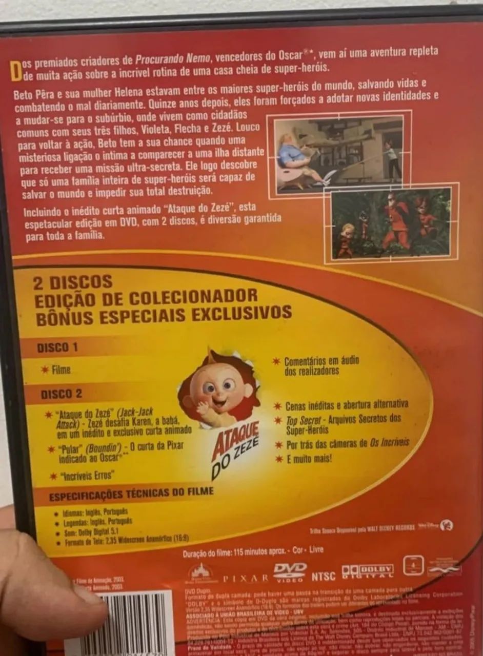 Os Incríveis - Edição de Colecionador (2 Discos) - Foto 2