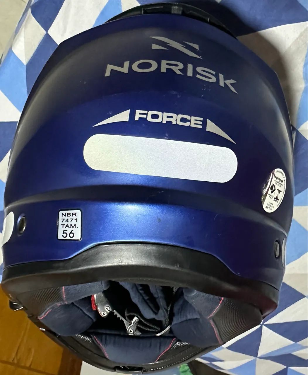 Capacete Norisk articulado e com óculos interno - Foto 4