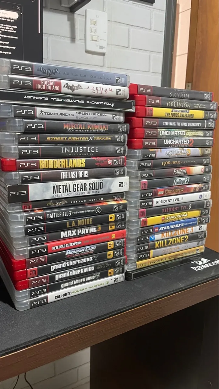 Coleção de Jogos para Playstation 3 (PS3)