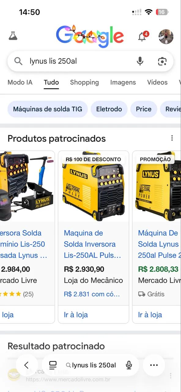 Máquina de solda Lynus - Foto 5