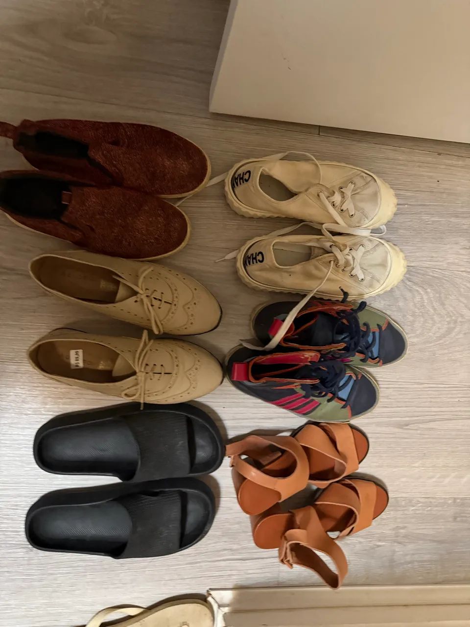 Lote de sapatos