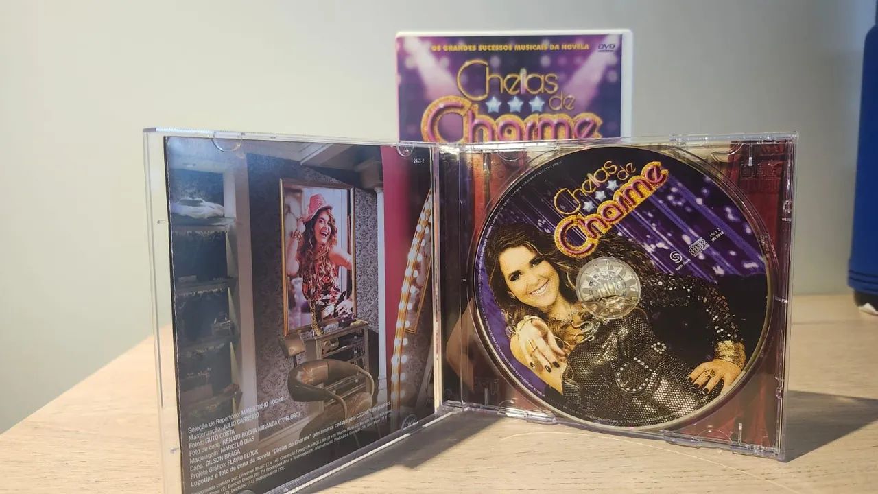 CD + DVD Cheias de Charme - trilha sonora da novela - CDs, DVDs