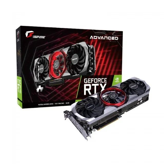 Placa de Vídeo Colorful, GeForce, iGame RTX 3070 Ti Advanced