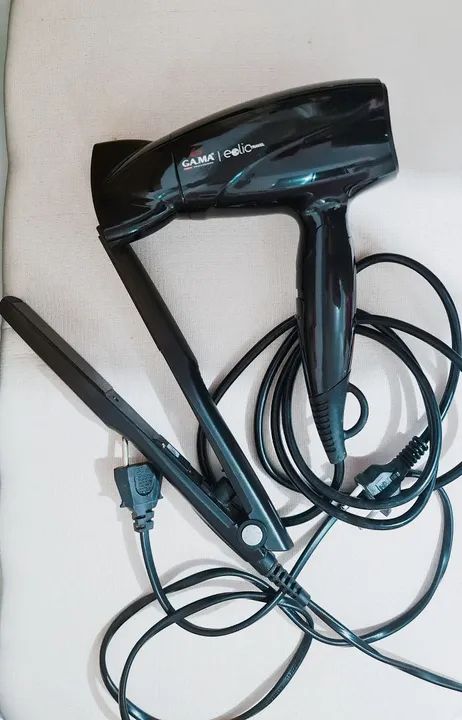 Secador de Cabelo Gama Italy e Chapinha - Kit Completo