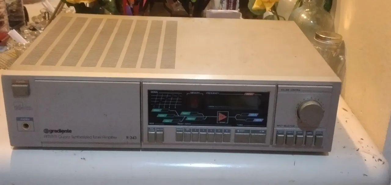 Amplificador Gradiente R-343 - Sintonia e Potência! - Foto 3