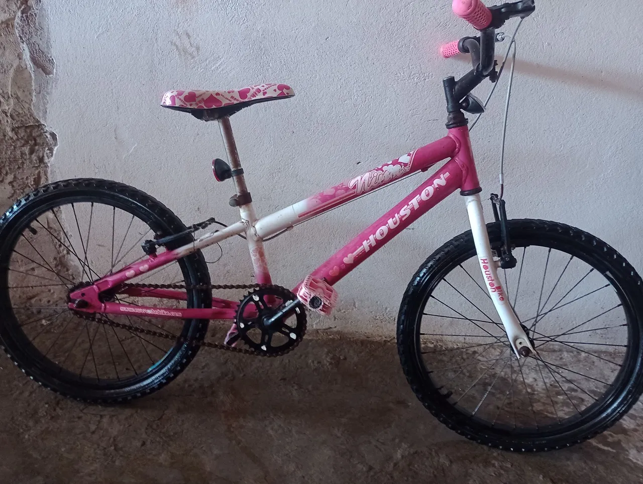 Bicicleta Houston Mirim Rosa