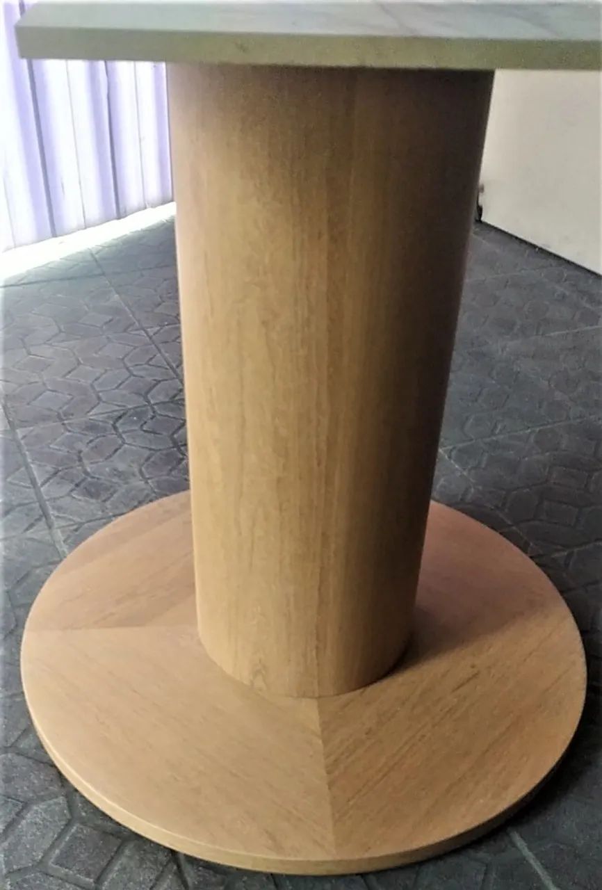 MESA DE CARTEDO REDONDA DE 110 CM  TECIDO VERDE - Foto 3
