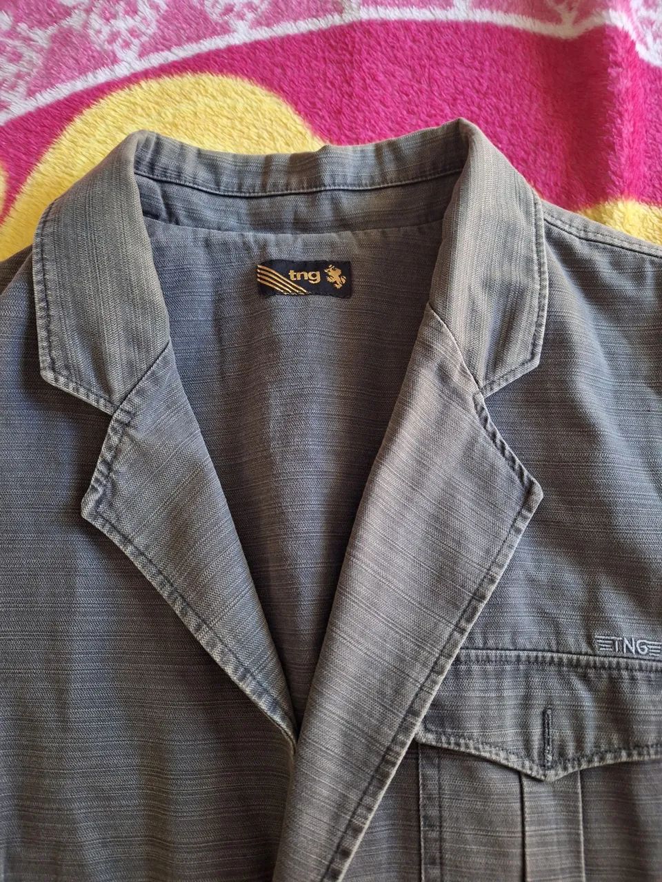 jaqueta jeans preta tng - Foto 2