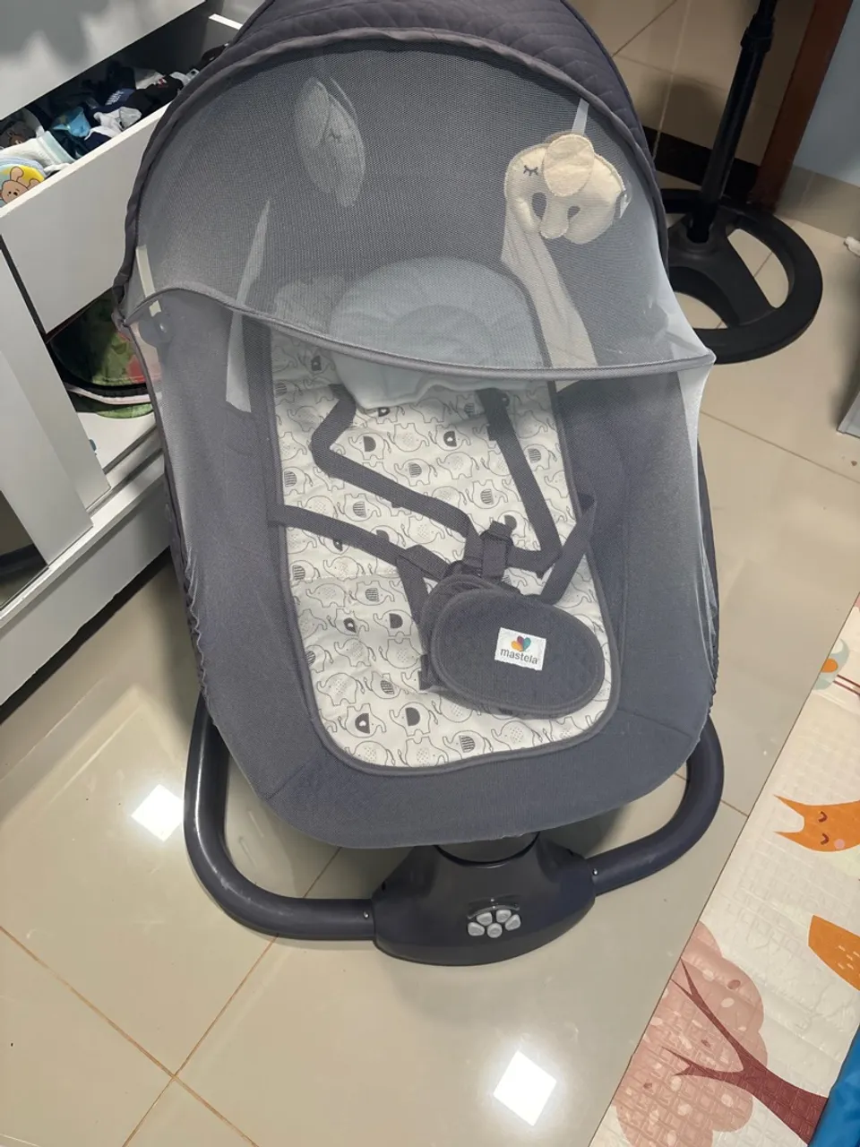 Balanço Mastela para Bebê com Mosquiteiro