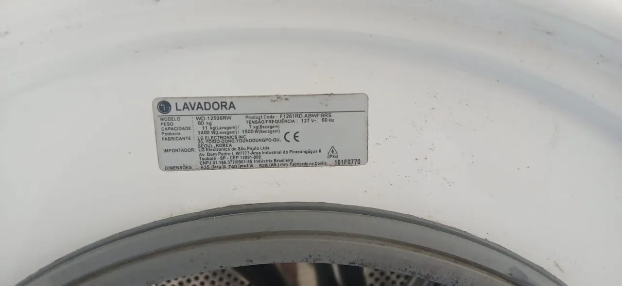 Lavadora lava e seca LG 11 kg. Leia o anúncio  - Foto 5