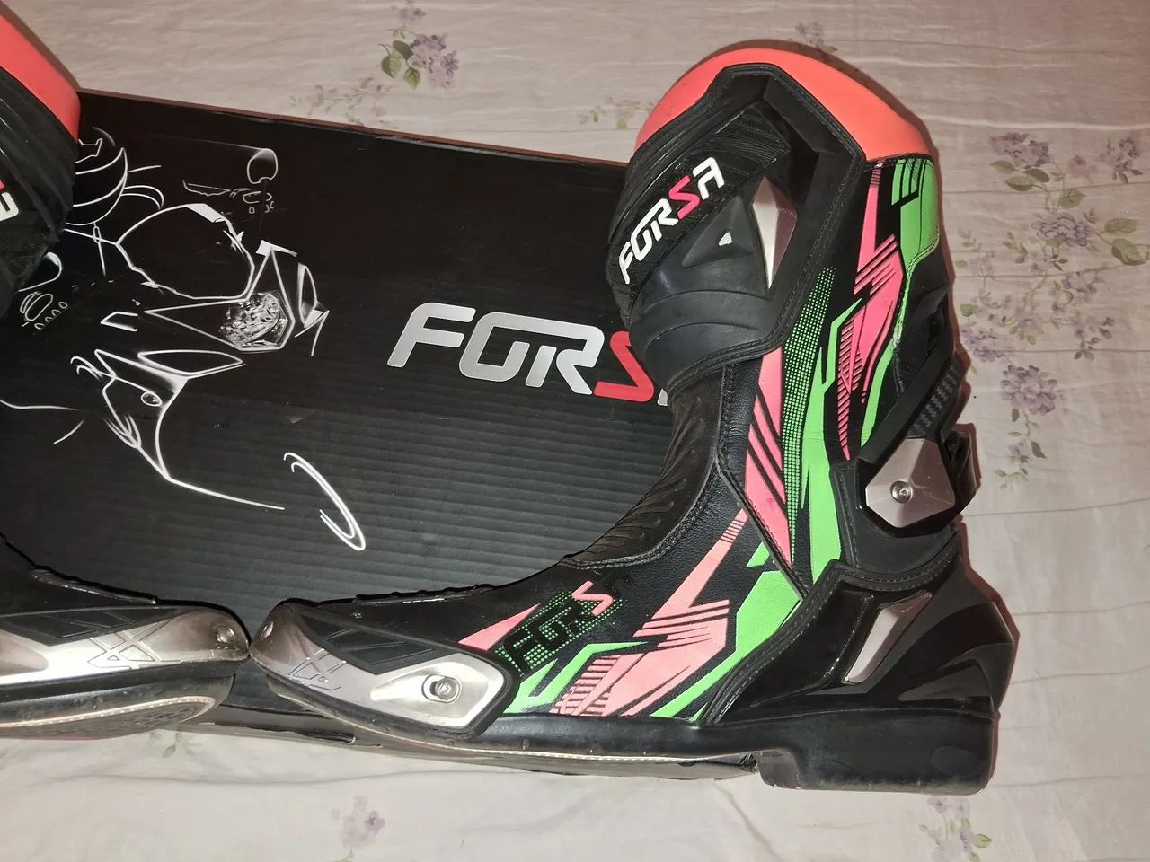 Botas de Motociclismo FORSA - Design Italiano - Foto 2
