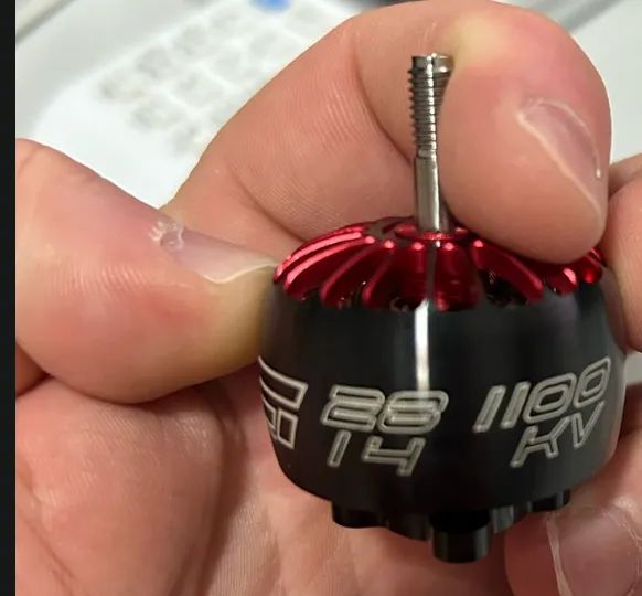 4 Motores Brushless XING 2814 1100kv - Para drones long range 9 ou 10 polegadas