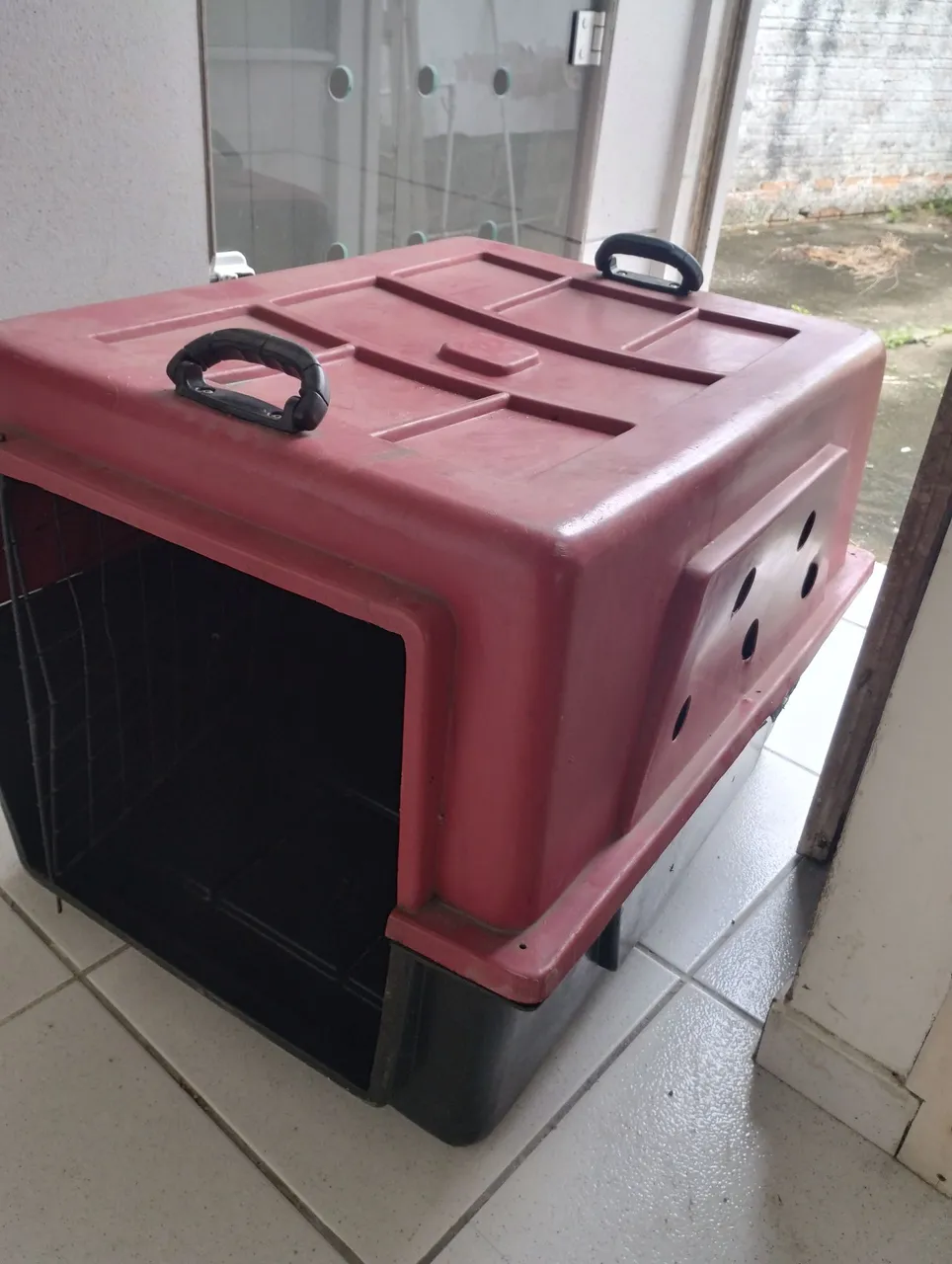 Transportadora grande para animais