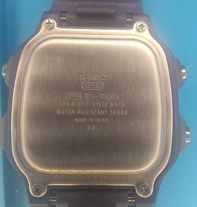 Casio WS 1600H - 2AVDF - SC - Original com caixa e manual - Foto 2
