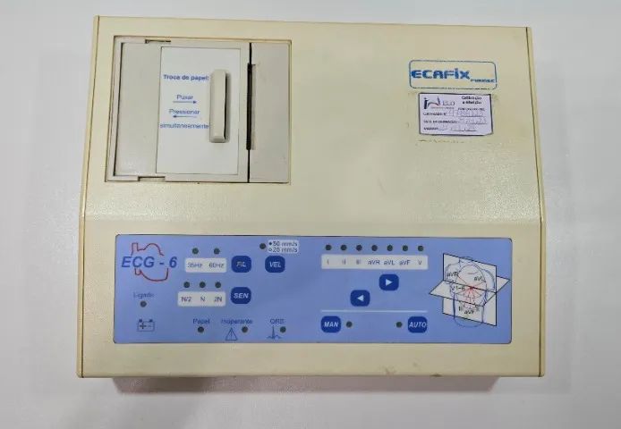 Eletrocardiógrafo Ecafix ECG-6  - Foto 4