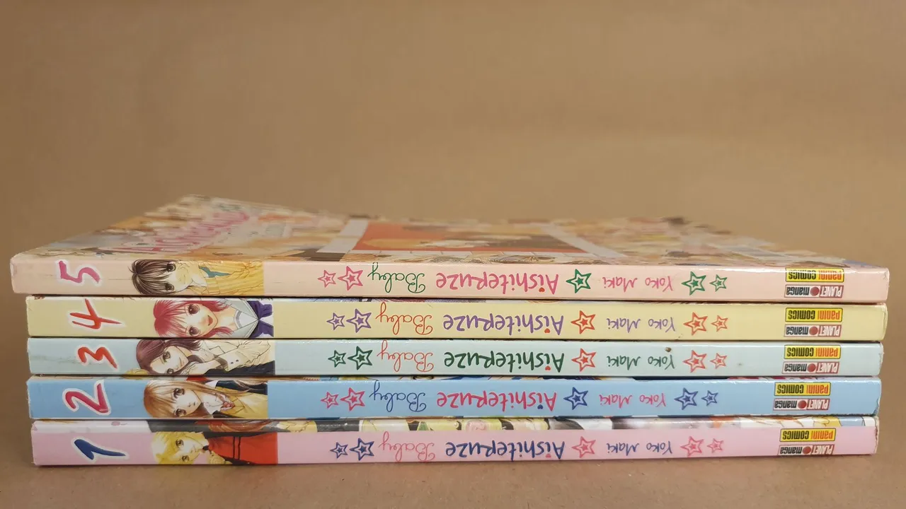 Aishiteruze Baby - Mangá - Volumes 1 a 5