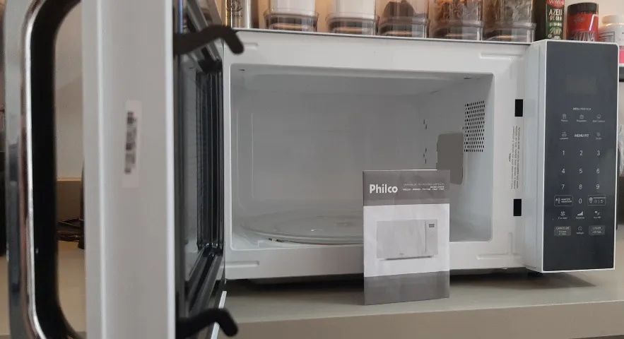 Micro-ondas 25L Philco Função Tira Odor 1100W PM27 - Foto 4