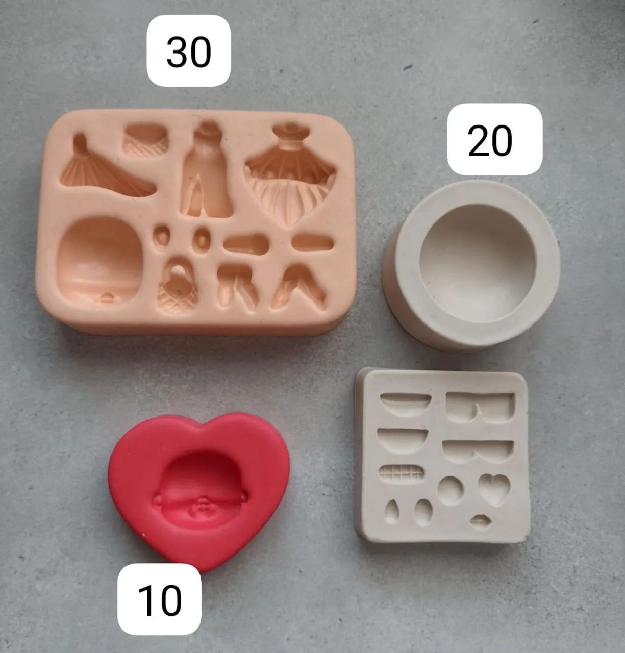 Moldes de silicone para biscuit  - Foto 3