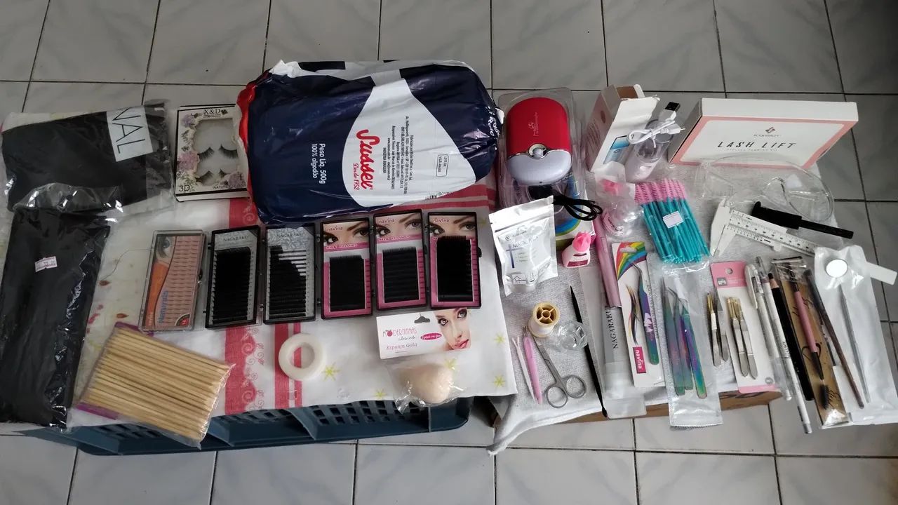 Kit Completo para Extensão de Cílios