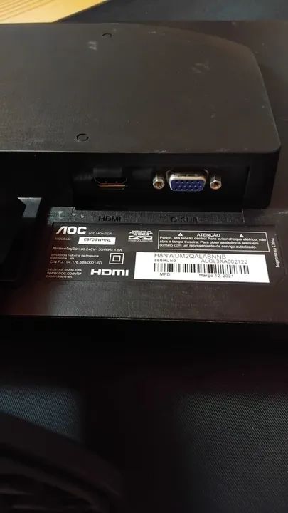 Monitor AOC 19 polegadas - Foto 3