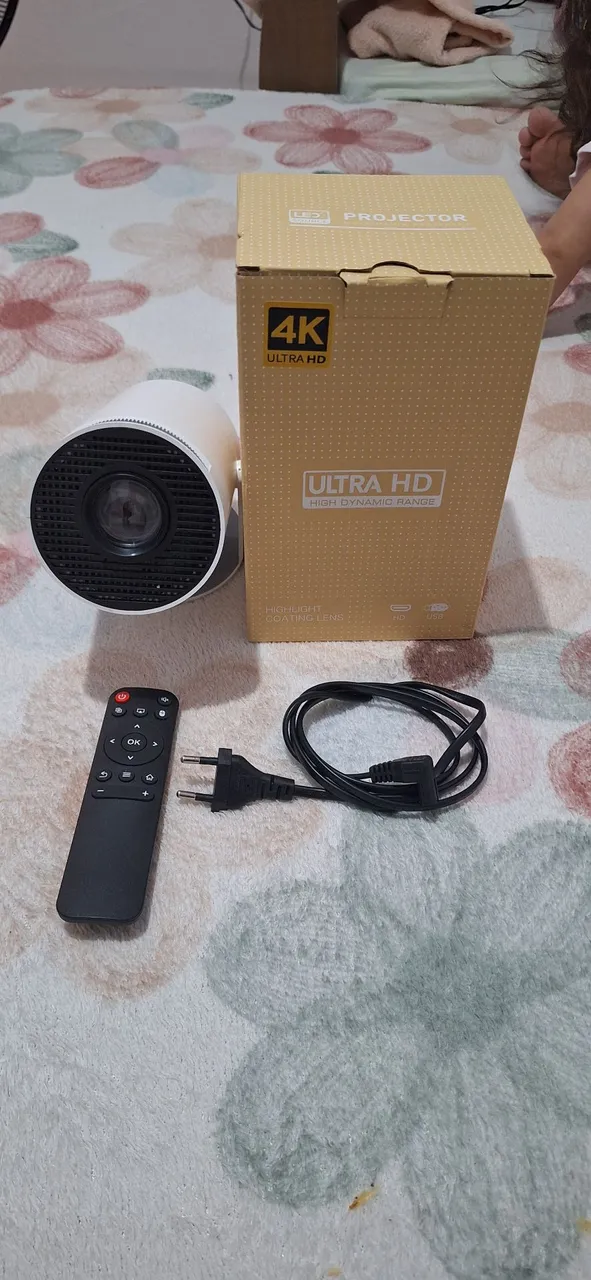Projetor 4K Ultra HD - Novo!