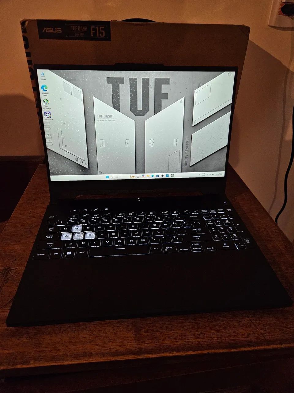 Notebook Gamer Asus Tuf com NVIDIA RTX 3070 e Memória ddr5! - Foto 2