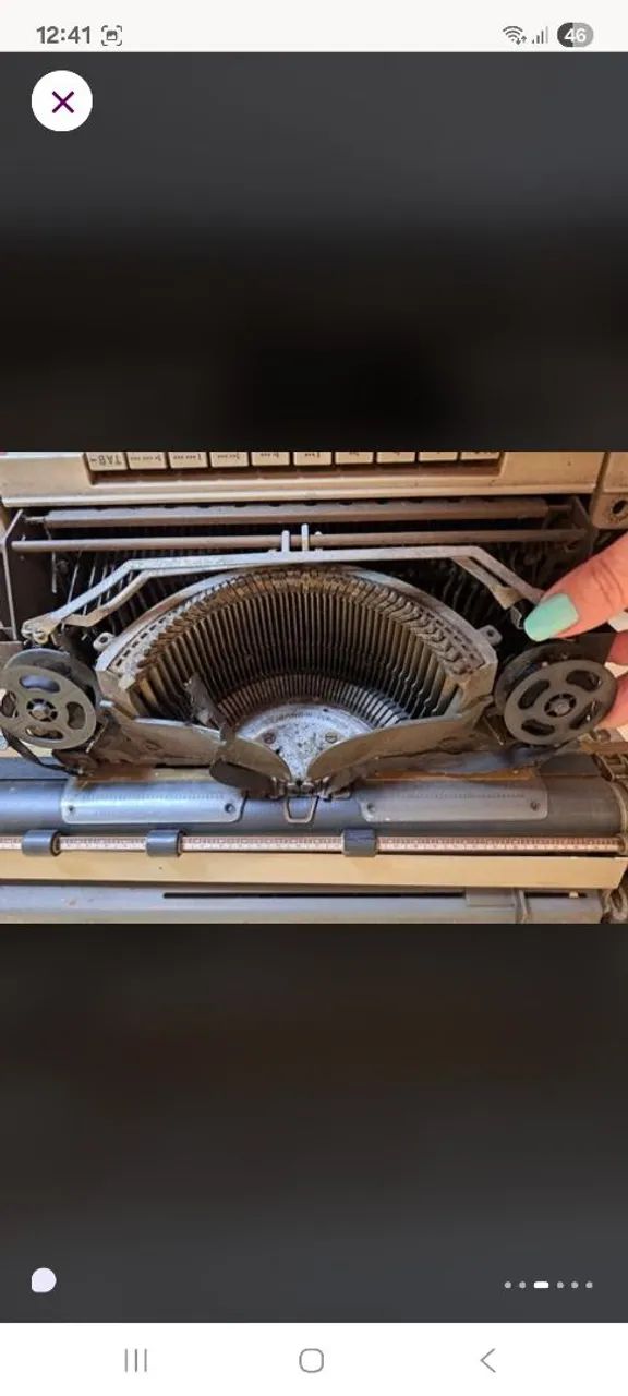 Máquina de escrever Olivetti  - Foto 3