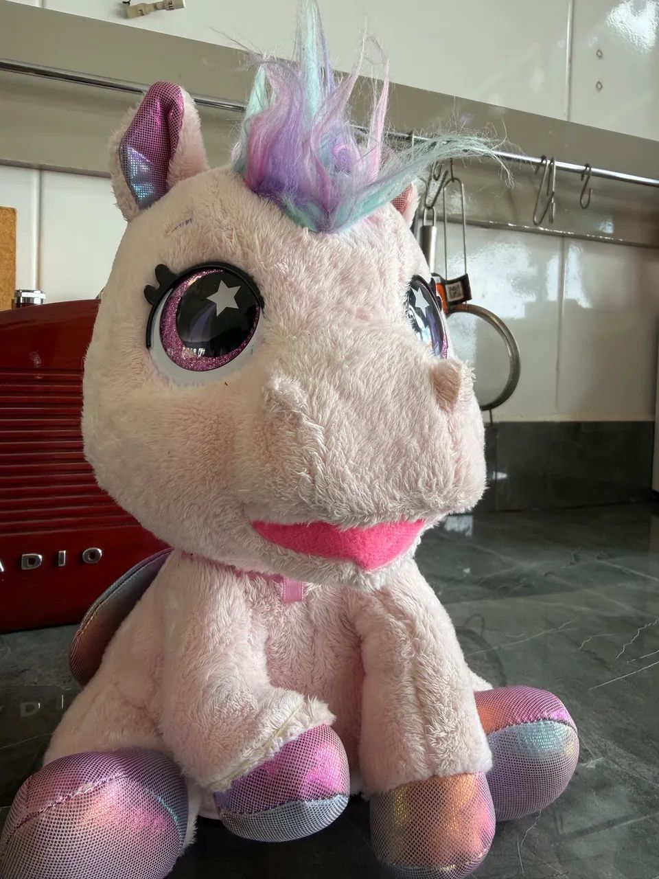 Pelúcia eletrônica de unicórnio  - Foto 5