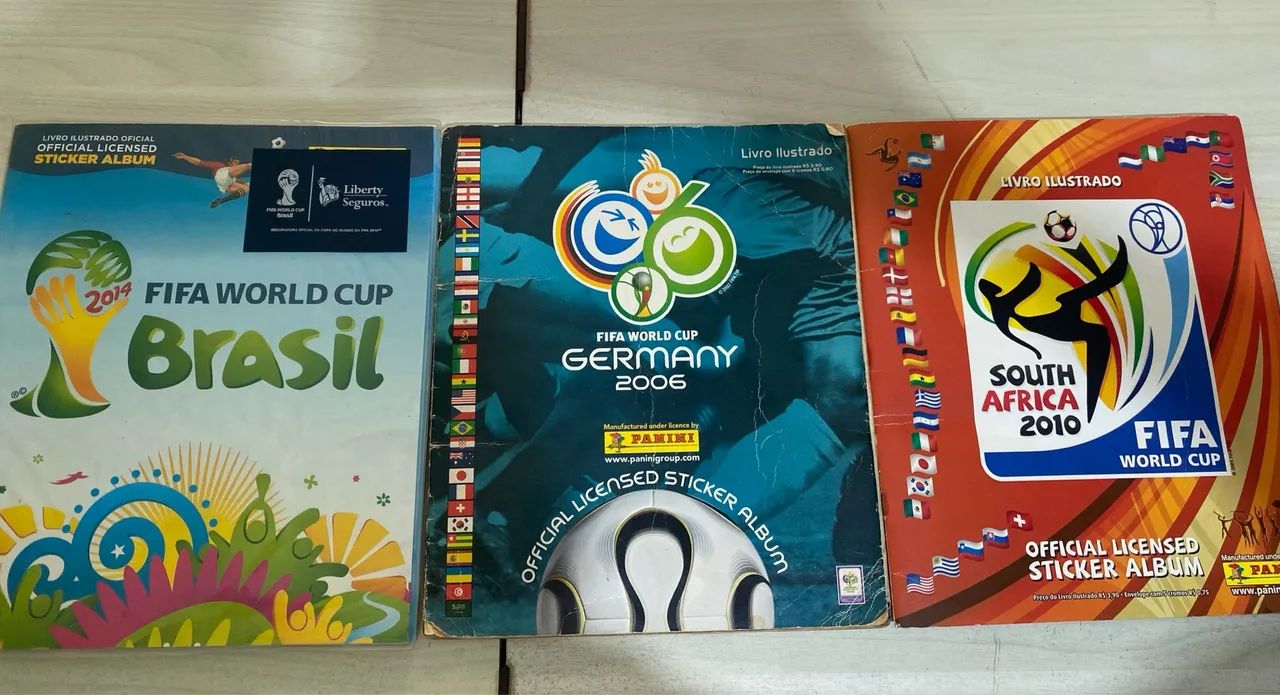Álbuns da copa de 2006, 2010, 2014 completos  - Foto 4