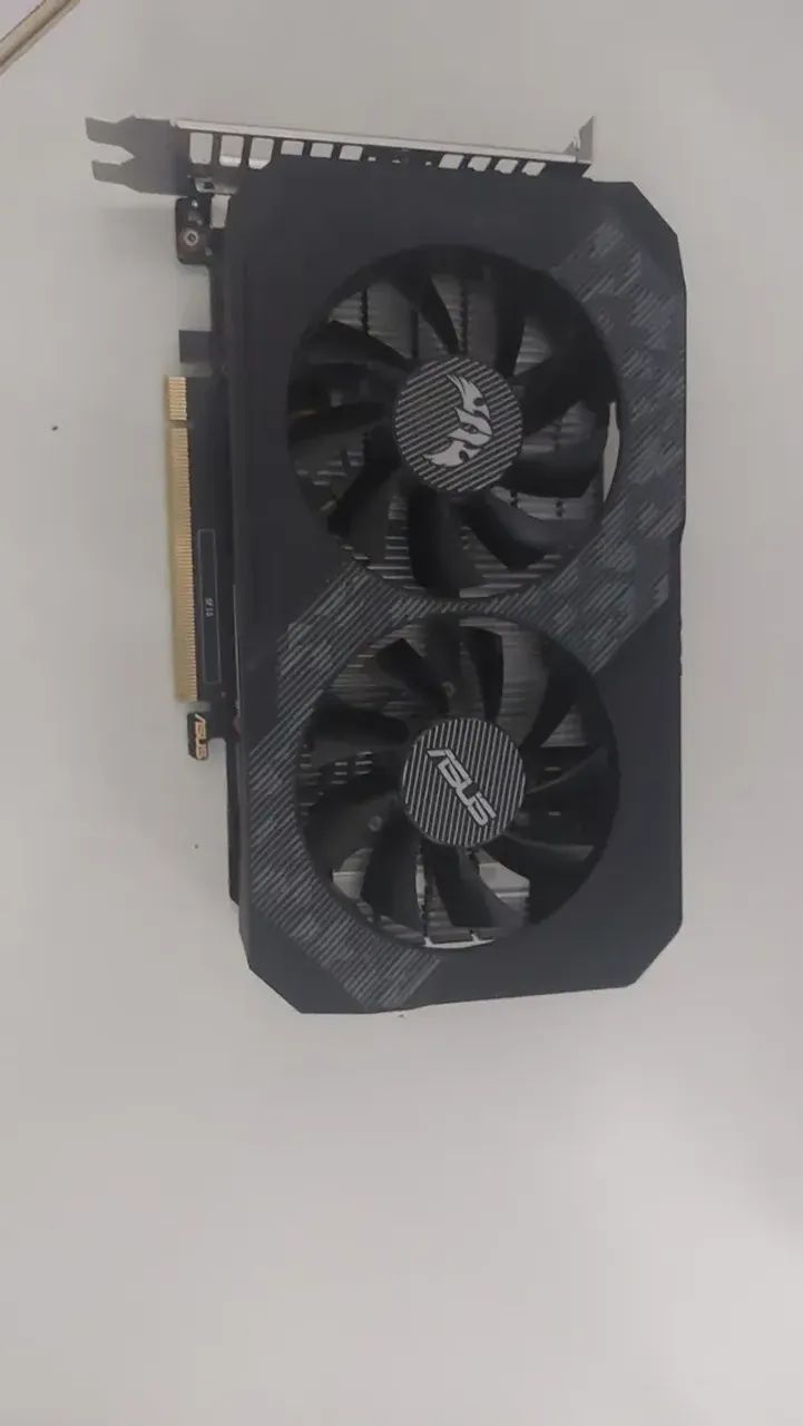 Placa De Vídeo Asus Nvidia Geforce Tuf Gaming Oc Edition Gtx1660 Ti 6gb Com defeito - Foto 6