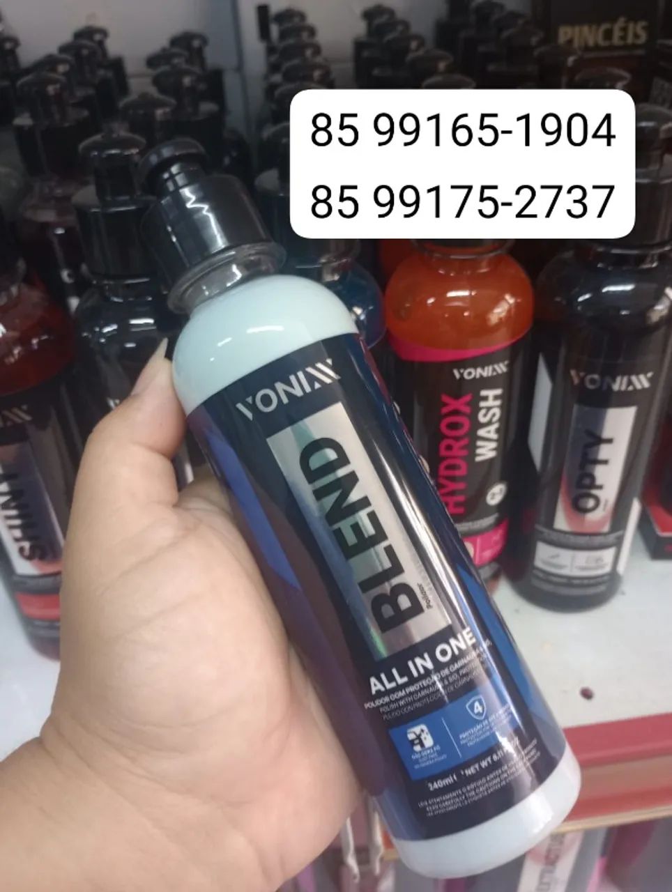 Cera polidora Blend all in one 240ml - Vonixx