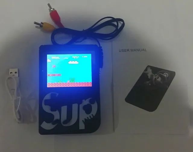 Video Game Portátil 400 in 1 Jogos 8 Bits - Foto 5