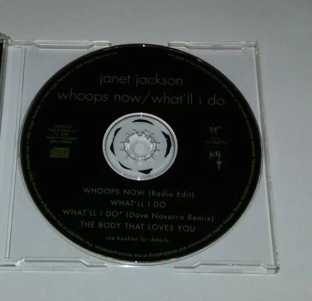 Cd Janet Jackson - Whoops Now - Single - Foto 3
