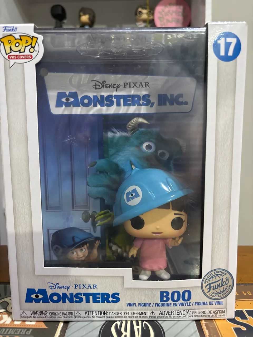 Funko Pop! VHS Covers Boo Monsters Inc Disney Pixar