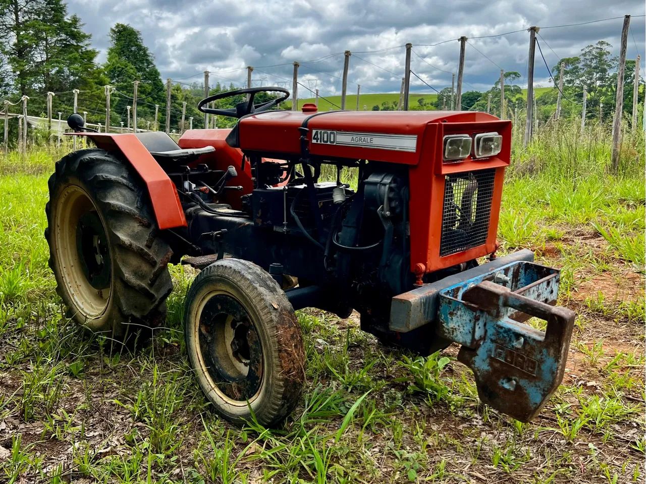 Trator Agrale 4100 com sistema hidráulico  - Foto 2