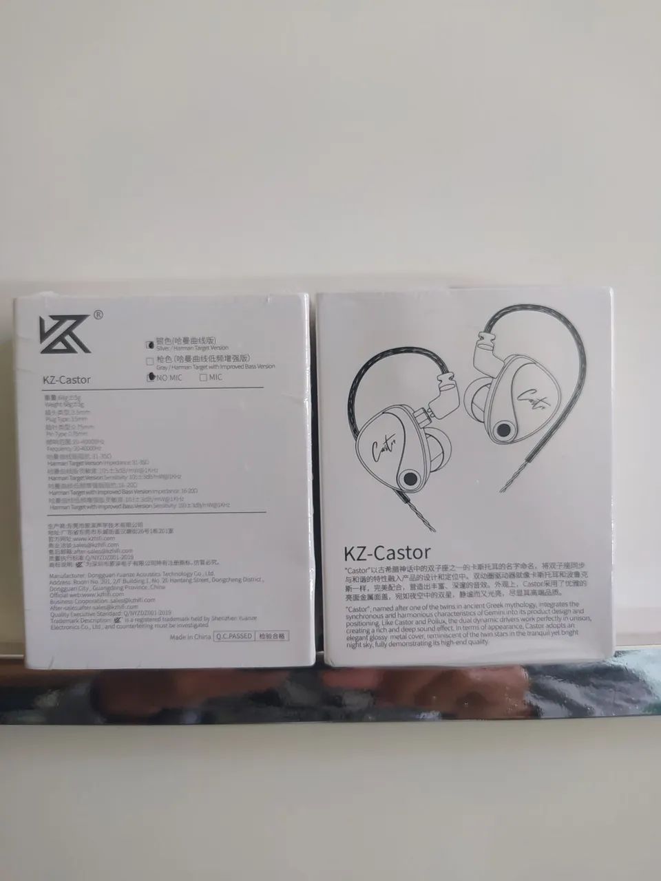 KZ CASTOR 4DD ALTA PERFORMANCE GRAVES PROFUNDOS (RETORNO DE PALCO)