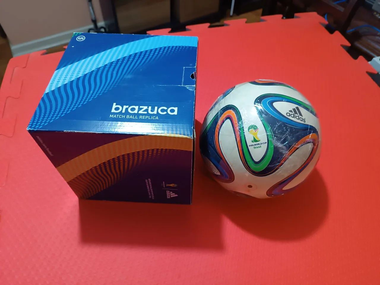 Bola de futebol da Copa 2014 Brasil nova com caixa - Foto 6