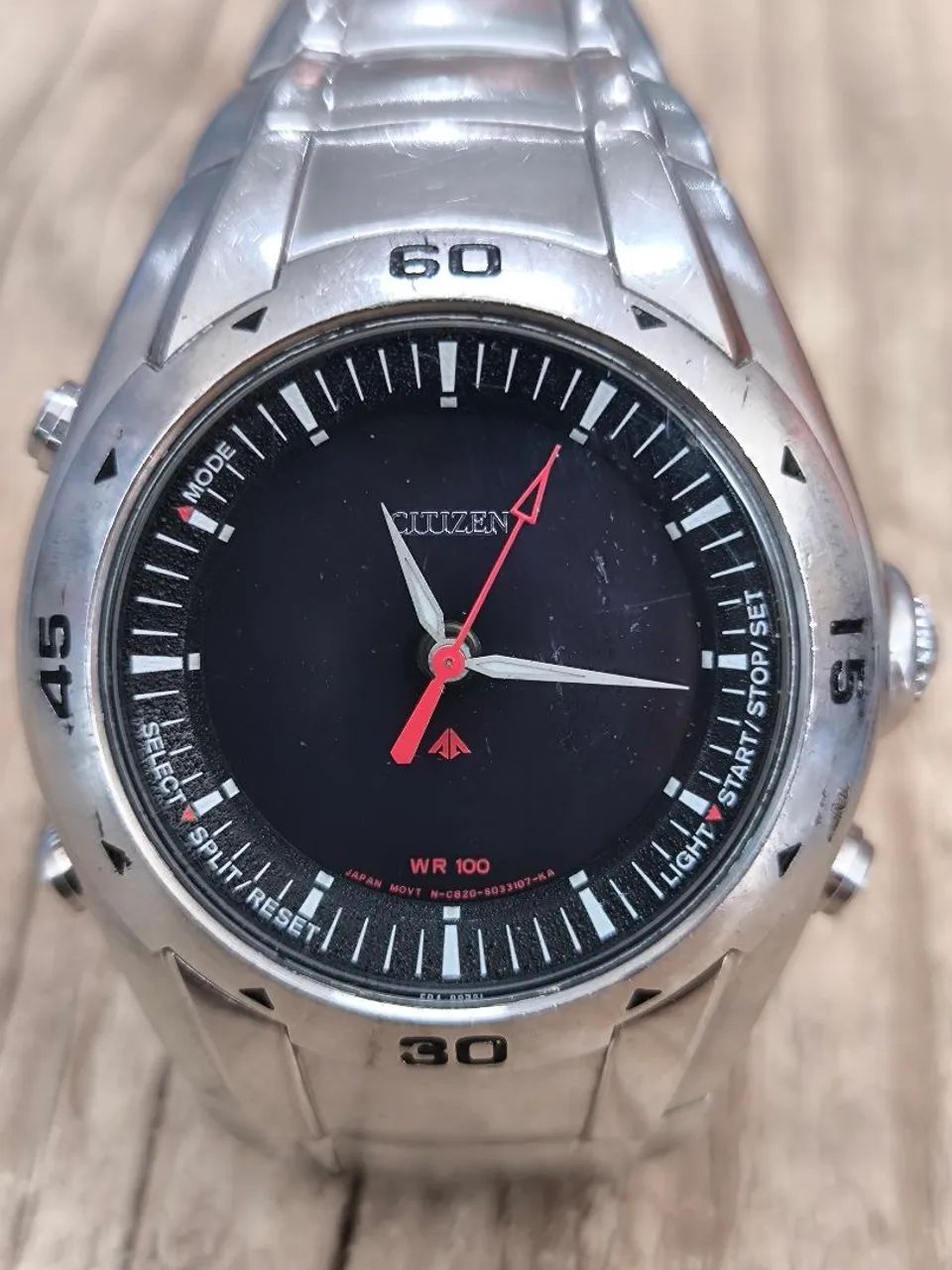 Relógio Citizen C820 Double Face - Acessórios - Sítio Pinheirinho