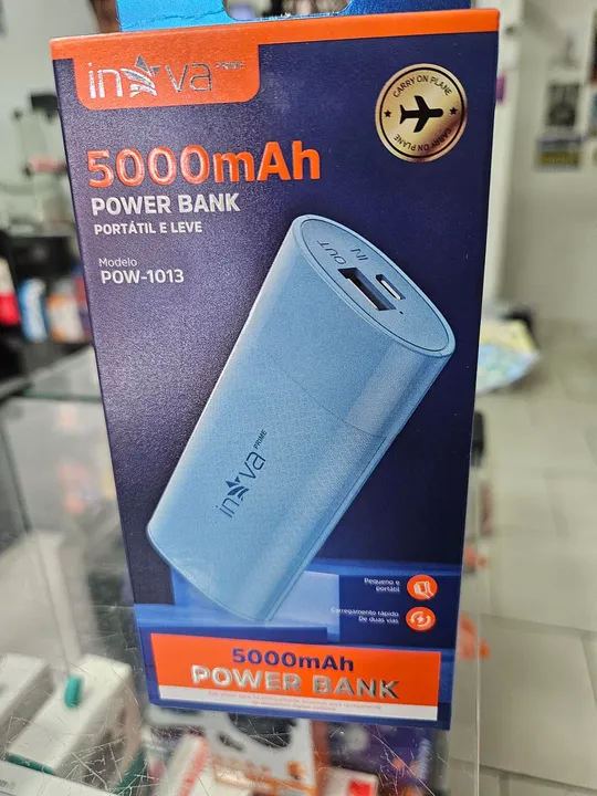Power Bank Inva 5000mAh - Portátil e Leve