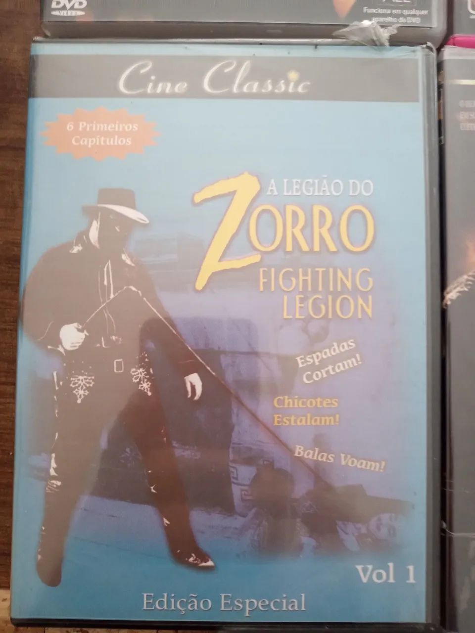 DVD A Lenda do Zorro Edição Especial - CDs, DVDs etc - Taboão