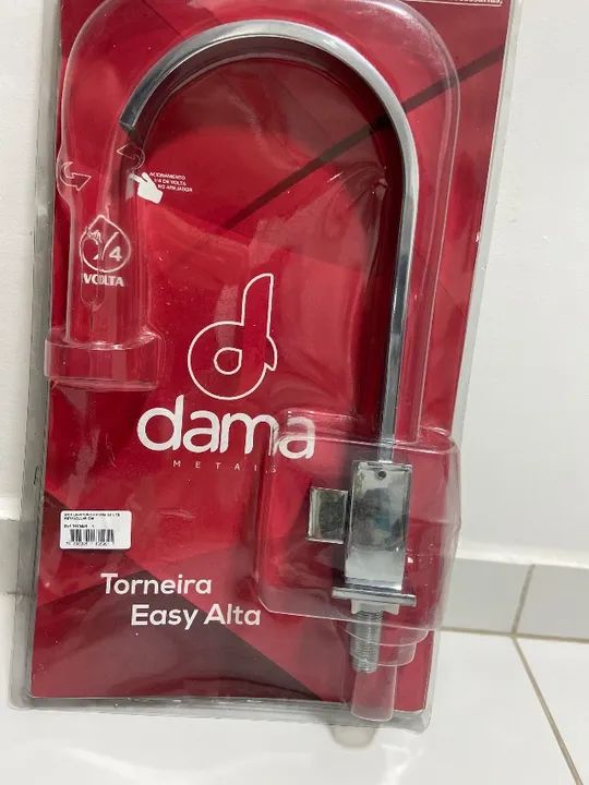 Torneira Easy Alta, nova, marca Dama - Foto 2