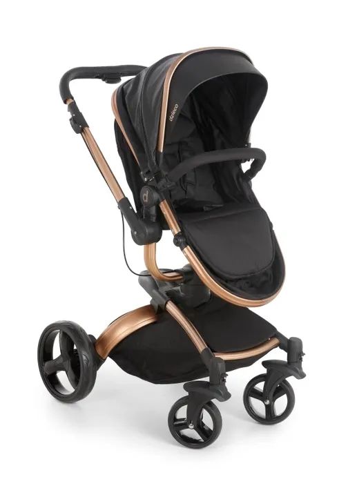 Conjunto Carrinho de Bebê Dzieco Galzerano Vulkan 360 + Bebê Conforto Cocoon + Base