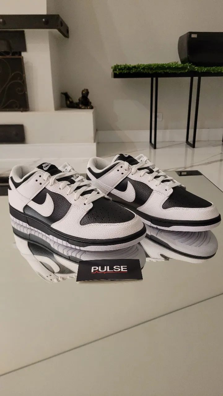 Nike Dunk Low Retro Reverse Panda - tamanho 42BR, original