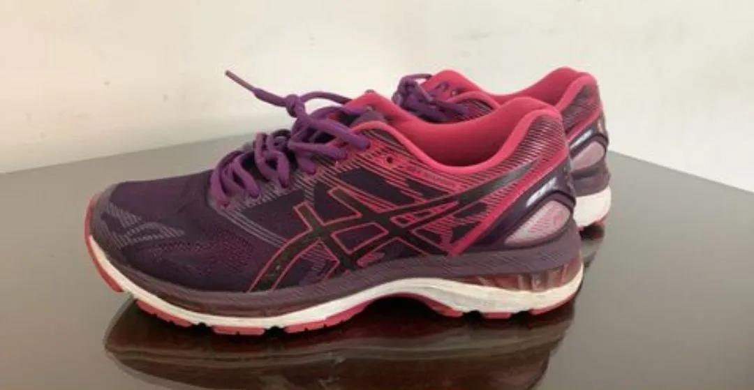 Tênis Asics Gel-Nimbus 19 - Roxo e Rosa tam 39