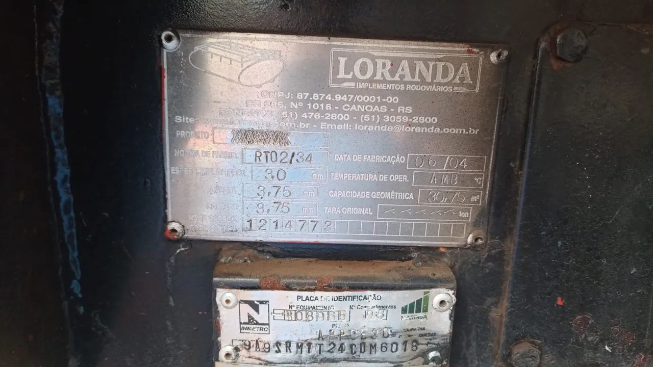 CARRETA TANQUE LORANDA ANO 2004 30.000 LTS - Foto 5