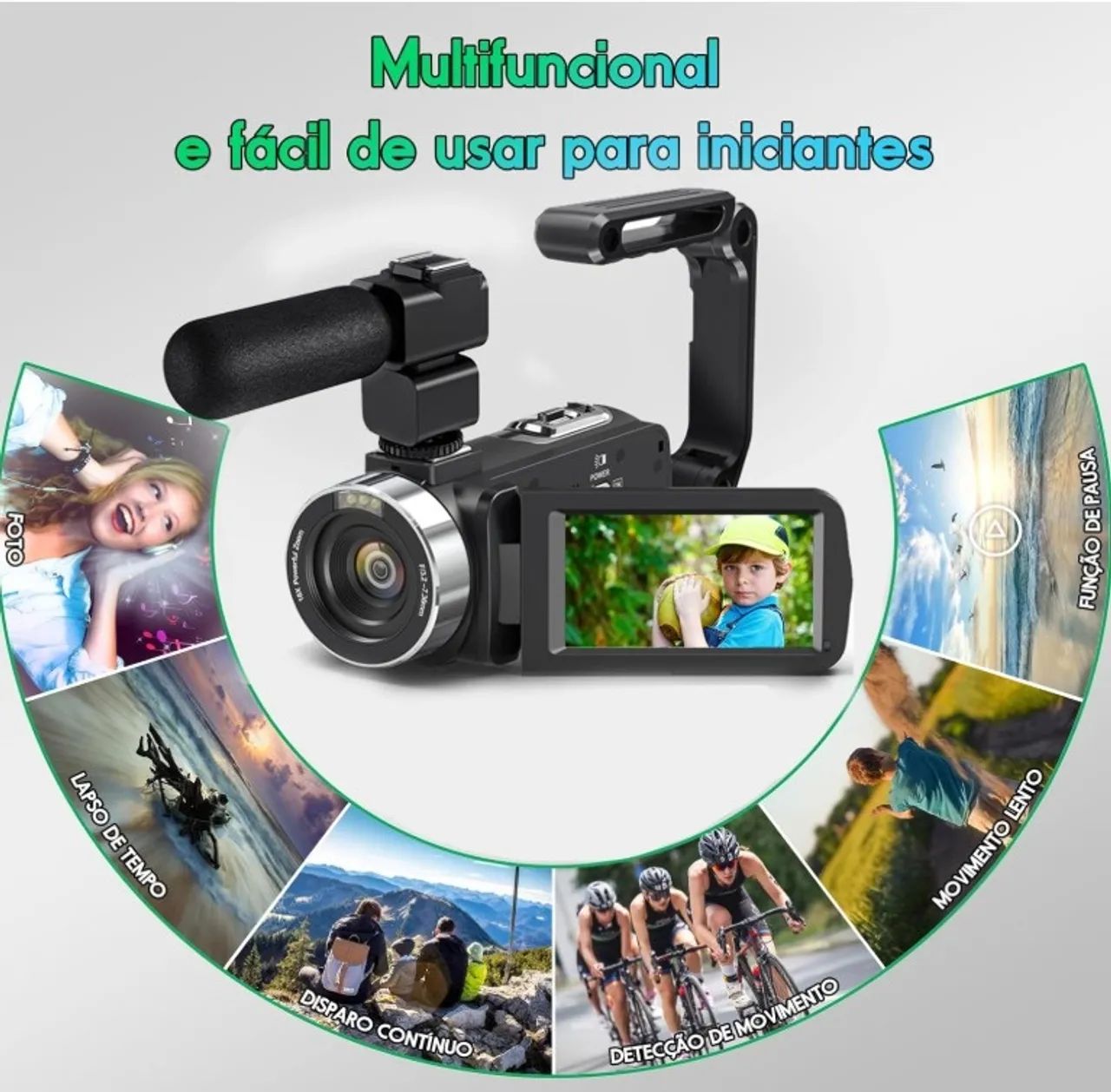 8K ULTRA HD ビデオカメラ 64MP Amazon | ビデオカメラ 8K 6400万画素18倍デジタルズームYouTubeカメラ